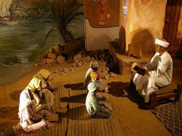 القاعة الإسلامية في المتحف النوبي