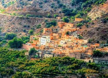 الجبل الاخضر سلطنة عمان من افضل الاماكن السياحية في عمان